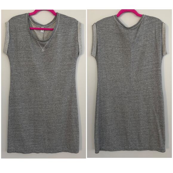 Old Navy Tee Shirt Dress in Heathered Gray - Picture 1 of 8